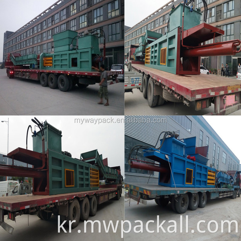 MV Series Hot Sell Waste Paper / Cardboard / PET Bottel / Hydraulic Press Waste Paper Baler Machine 용 자동 수평 베이너